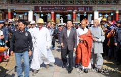 제주불교 성지순례길 선정의 길 출발