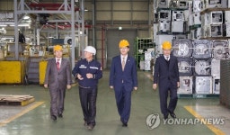 조경규 장관, 수도권자원순환센터 현장 방문