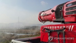 천안 풍세면 양계단지 주변 방역