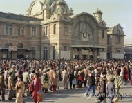1977년 서울역 설날 귀성객
