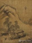 겸재 정선 우중산수