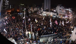 청운효자동주민센터 앞에서