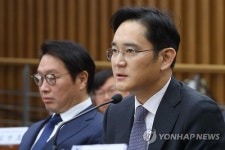 삼성물산 합병 관련 답변하는 이재용