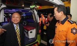 구로소방서 방문한 말레이시아 남쿠칭시 시장