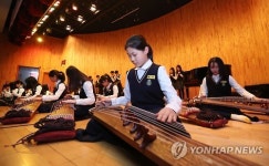 오륜중 국악 연주 발표회