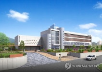 경남 대표도서관 본관 조감도