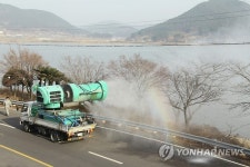 AI 막아라…경남 고성군 방역 전력