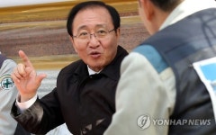 S&T 중공업 노동자 만난 노회찬