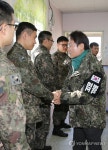조희연 교육감, 최전방 GOP 1사단 백학대대 방문
