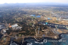 제주 구좌읍 행원리 풍력발전단지