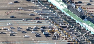 원활한 소통 보이는 서서울톨게이트