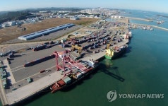 중국 항로 취항 앞둔 서산대산항