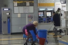 의정부경전철 회룡역 수도관 터져 물바다