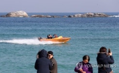 경포의 봄 마중
