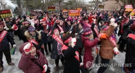 황둔·송계 열병합발전소 건립 반대 결의대회