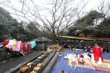 [카메라뉴스] 제주 송당리 액막이 본향당굿