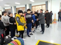 역도대표팀, 강원도 양구에서 집중 훈련
