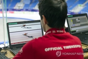 올림픽 공식 타임키퍼 오메가 타임키핑 시연회