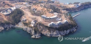 여수 돌산에 펜션 건립 열풍