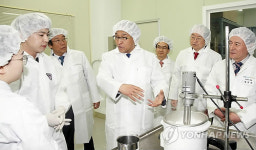 진주바이오산업진흥원 방문한 홍윤식 장관