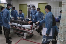 국군고양병원서 열린 한미연합훈련