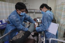 국군고양병원서 열린 한미연합훈련