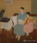 국립현대미술관이 소장한 김기창의 정청