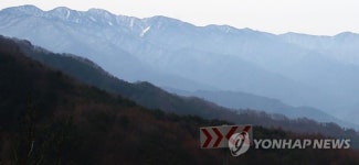 봄 시샘하는 지리산