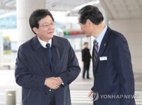 연세중앙교회 방문한 유승민