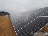 석탄재 매립장 유휴부지에 태양광발전소 첫 건설(종합)