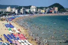 한적한 해운대 송정해수욕장 캠핑 즐기세요