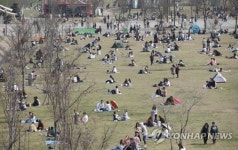 한강시민공원 인파