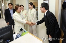 유승민 후보 중앙보훈병원 방문