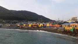 포장마차 뒤덮었던 태종대 감지해변 40년만에 시민 품으로