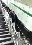 7호선 건대입구역 환승 통로 에스컬레이터 교체