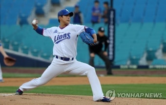 역투하는 윤성환