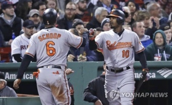 MLB 인종차별행위 일파만파…보스턴, 볼티모어 존스에 거듭 사과