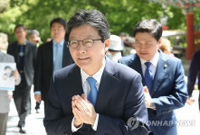 대구 동화사 찾은 유승민