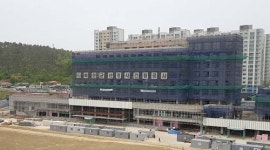 충남 예산군청 신청사 공정률 61%…내년 초 입주