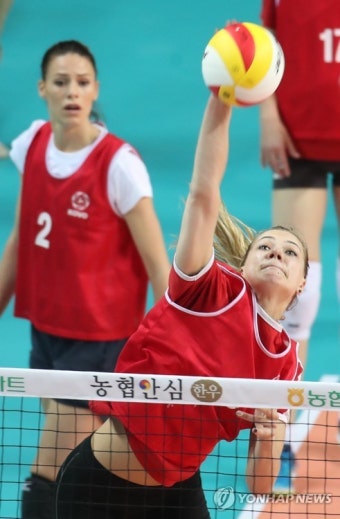 여자배구 트라이아웃
