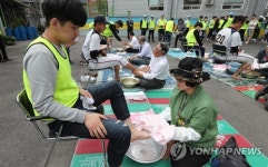 성지중고등학교 제자사랑 세족식
