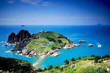 태풍으로 부서진 소매물도 등대섬 선착장 복구