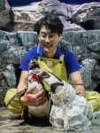 행복한 펭귄 부부
