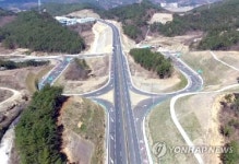 경남 하동 국도 19호선 확장