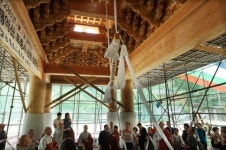 [카메라뉴스] 사명대사 호국성지 밀양 표충사 산문 상량식