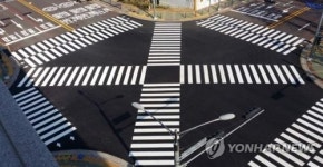 창원 상남동 고인돌사거리 X 횡단보도 만든다