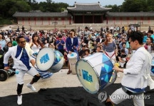 신나는 리듬의 드럼공연
