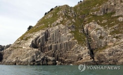 만재도의 주상절리
