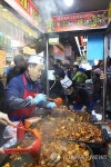 전주신중앙시장에 야간 포장마차 거리 조성
