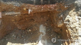 수도관 교체공사장 현장